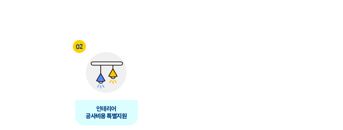 인테리어 공사비용 1,000만 원 지원